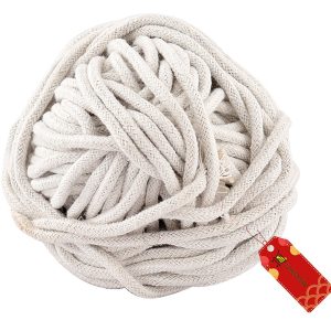 UAPAN White Adjustable String Thick Dori For Ghungroos Classical Kathak,Bharatnatyam Kuchipudi, Odissi Ghungru Dance Gift in 50 Mtr