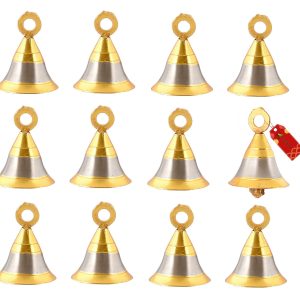 Brass Pooja Bell with J Hook